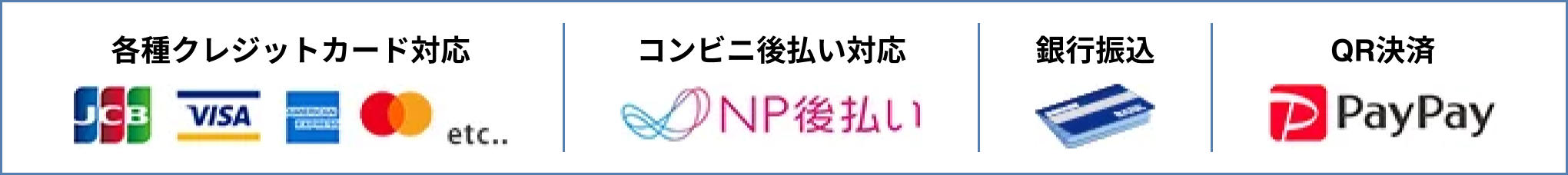 お支払い方法