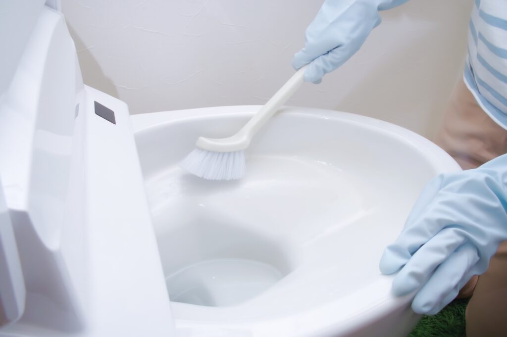 トイレの排水管の掃除方法